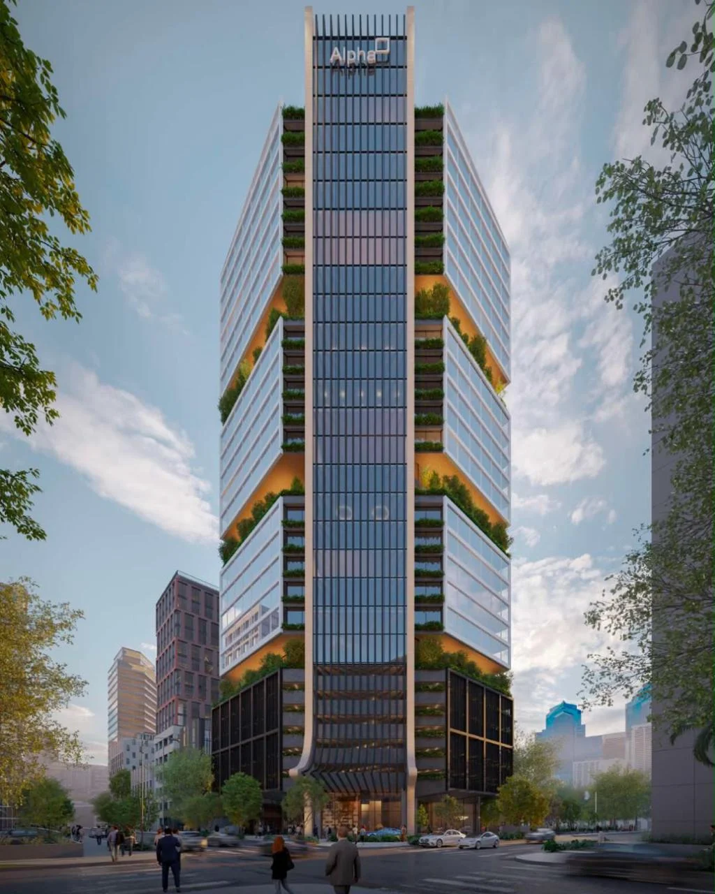 Nuevo proyecto de torre corporativa en Santo Domingo